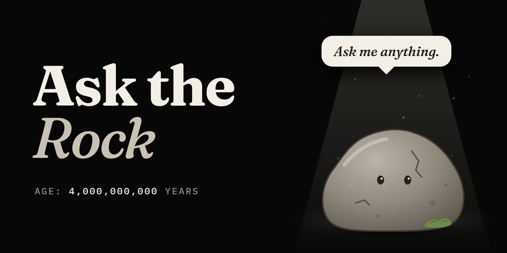 Ask the Rock